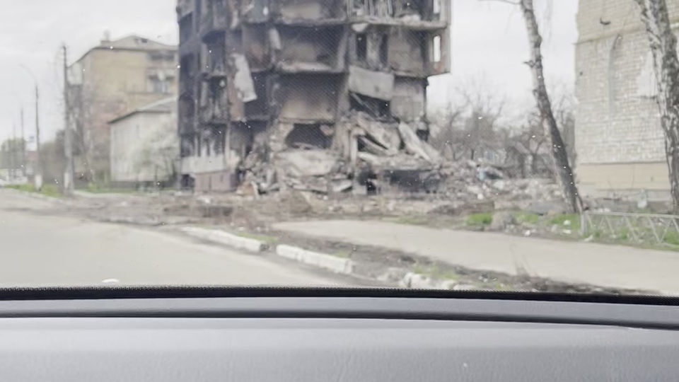 Borodyanka drive through 26th April '22